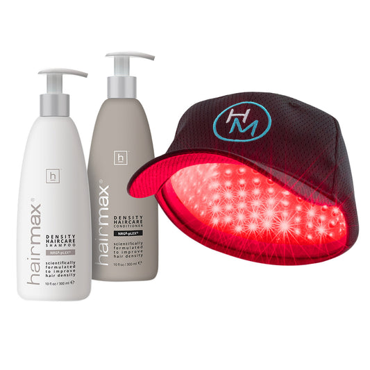 Powerflex Laser Cap 272 Hair Growth Device + Density Shampoo & Conditioner
