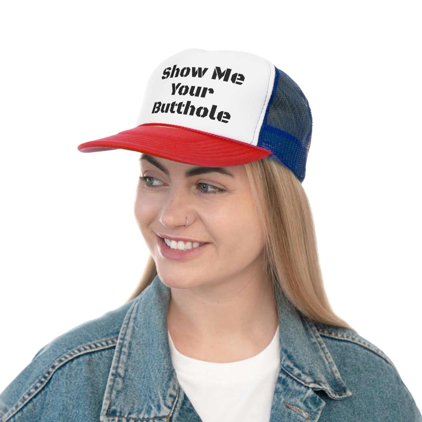 Funny Show Me Your Tt's Trucker Hat Foam Mesh Cap Adjustable