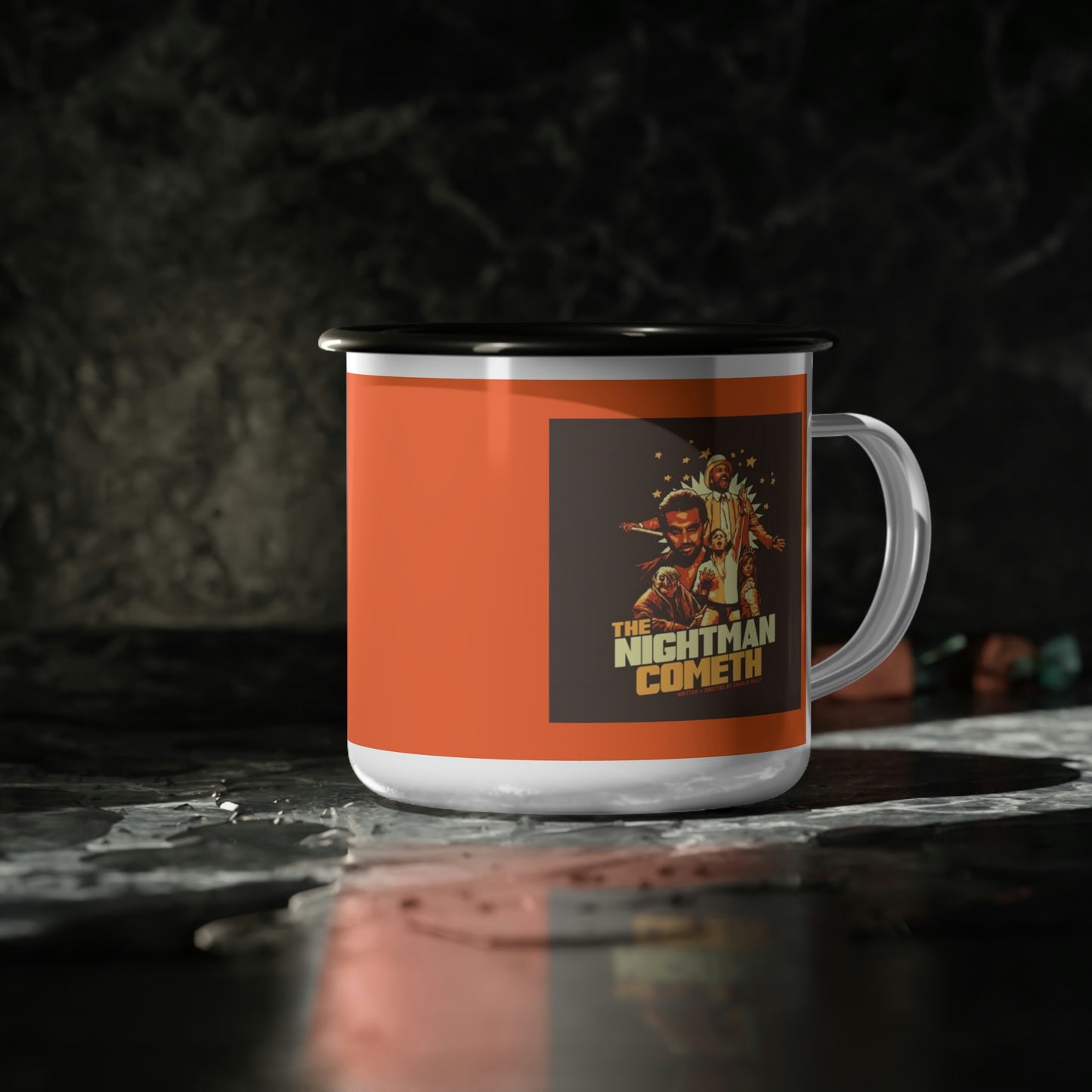 The NightMan Cometh! Sunny in Philadelphia Camping Mug!